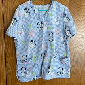 101 Dalmatians scrub top